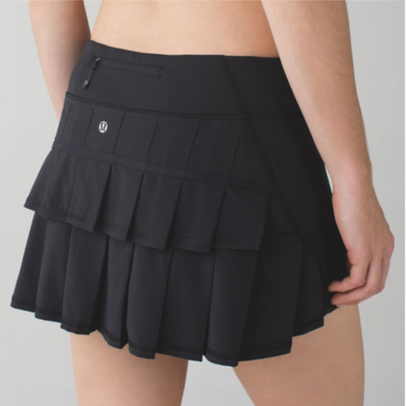 lululemon athletica Dresses & Skirts - Lululemon | Run: Pace Setter Skirt Black